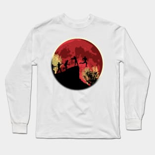 Zombies! Run you fool... Long Sleeve T-Shirt